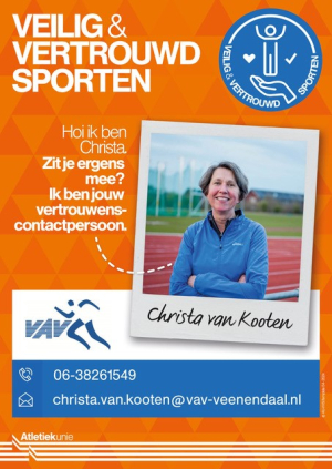 Vertrouwens contactpersoon Christa