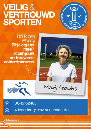 Vertrouwens contactpersoon Wendy