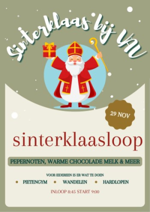 Sinterklaasloopposter 2025